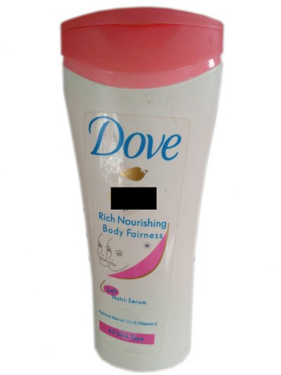 Dove rich nourishing body fairness lotion