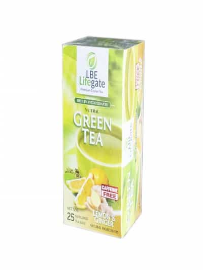 LBE Lifegate Lemon & Ginger Green Tea