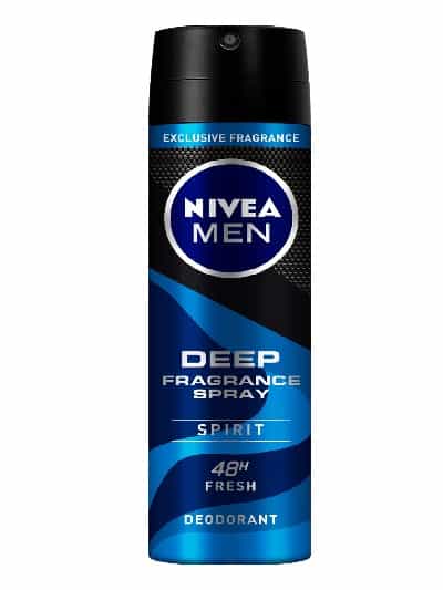 Nivea men deep fragrance spray spirit 150ml