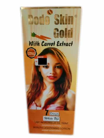 dod skin gold with carrot extract (beauty lightening lotion)