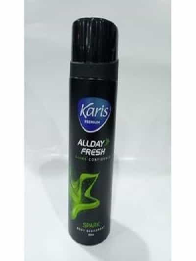 karis all day fresh body spray